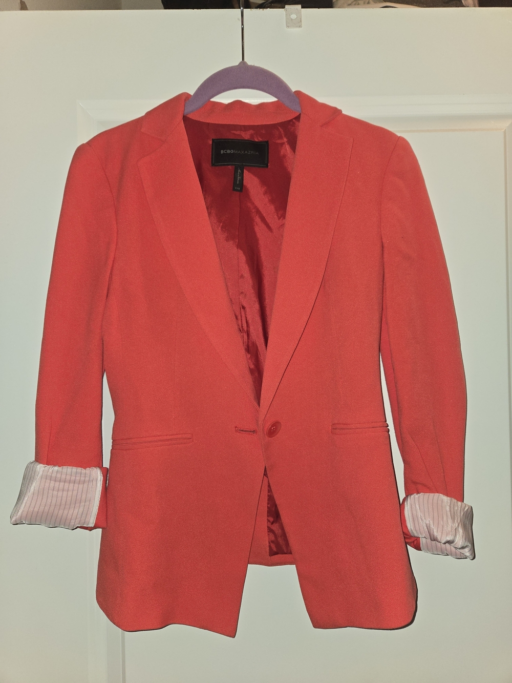 BCBGMaxAzria Coral Single-Button Women's Blazer